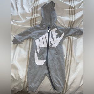 Nike zip up one piece